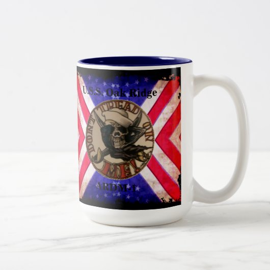 Tasse 2 Couleurs Ne pas filer sur moi1 (Droit)