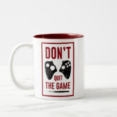 Tasse 2 Couleurs Ne quittez pas le jeu (Gauche)