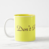 Tasse 2 Couleurs Ne remettez pas la joie à plus tard (Gauche)