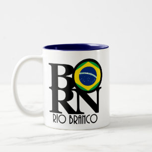 Tasse 2 Couleurs NÉ Rio Branco 11oz
