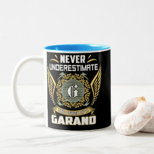 Tasse 2 Couleurs Ne sous-estimez jamais la puissance d'un Garand