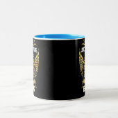 Tasse 2 Couleurs Ne sous-estimez jamais le pouvoir d'un boulanger (Centre)