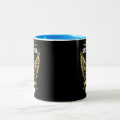 Tasse 2 Couleurs Ne sous-estimez jamais le pouvoir d'un Ryan (Centre)