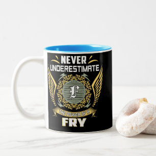 Tasse 2 Couleurs Ne sous-estimez jamais le pouvoir d'une frite