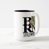 Tasse 2 Couleurs NÉ Stillwater OK 15oz (Devant droit)