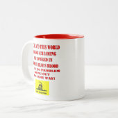 TASSE 2 COULEURS NE T'EN PRENDS PAS POUR MOI (Devant gauche)