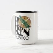 Tasse 2 Couleurs NÉ Tishomingo Oklahoma 15oz (Devant gauche)