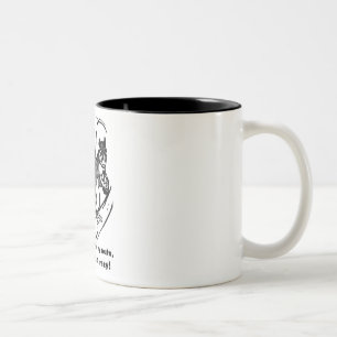Tasse 2 Couleurs Ne touchez pas mes écrous