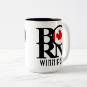 Tasse 2 Couleurs NÉ Winipeg 15oz (Devant droit)