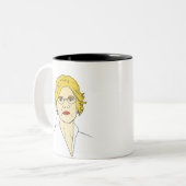 Tasse 2 Couleurs Néanmoins, elle a persisté (Devant gauche)