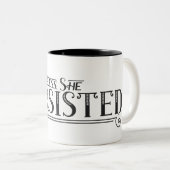 Tasse 2 Couleurs Néanmoins… (Tasse de café) (Devant droit)