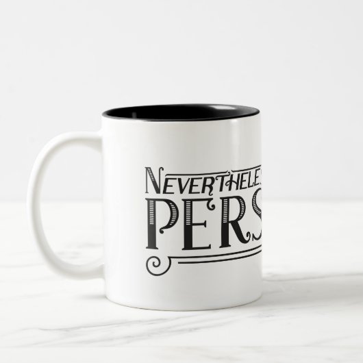 Tasse 2 Couleurs Néanmoins… (Tasse de café) (Gauche)