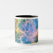 Tasse 2 Couleurs Nébuleuse de crabe (Centre)