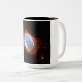 Tasse 2 Couleurs Nébuleuse de l'Anneau austral Télescope spatial Ja (Devant droit)