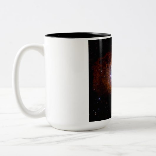 Tasse 2 Couleurs Nébuleuse de l'Anneau austral Télescope spatial Ja (Gauche)