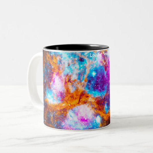 Tasse 2 Couleurs Nébuleuse du homard (Devant gauche)