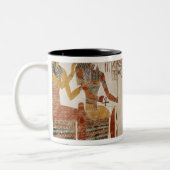 Tasse 2 Couleurs Nefertari est apporté avant le dieu (Gauche)