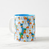 Tasse 2 Couleurs Neige (Devant gauche)