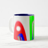 Tasse 2 Couleurs Neige (Devant gauche)