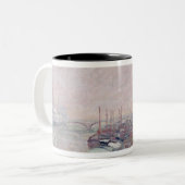 Tasse 2 Couleurs Neige à Rouen (Devant gauche)