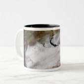 Tasse 2 Couleurs Neige en Syrie (Devant gauche)