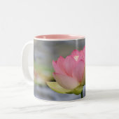 Tasse 2 Couleurs Nénuphar rose (Devant gauche)