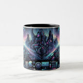 Tasse 2 Couleurs Neon Cyberworld (Centre)