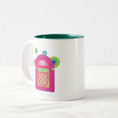Tasse 2 Couleurs Neon Jukebox (Devant gauche)