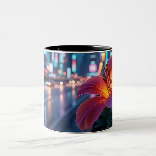 Tasse 2 Couleurs Neon Lily (Centre)