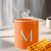 néon orange - ajouter monogramme