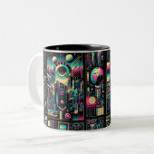 Tasse 2 Couleurs Neon Tech Odyssey (Devant gauche)