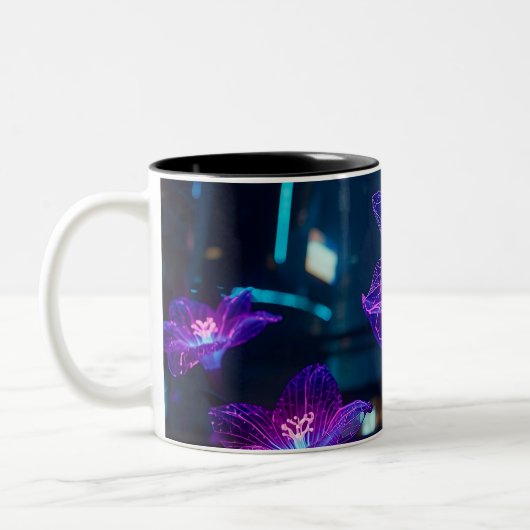 Tasse 2 Couleurs Neon Veins (Gauche)