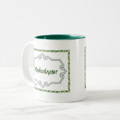 Tasse 2 Couleurs Néphrologue - chic (Devant gauche)