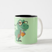 Tasse 2 Couleurs Nerd jurassique (Devant droit)