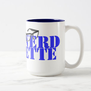 Tasse 2 Couleurs Nerdette