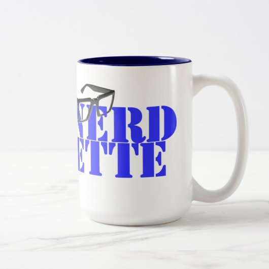Tasse 2 Couleurs Nerdette (Droit)