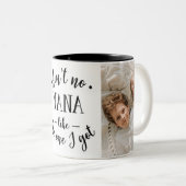 Tasse 2 Couleurs N'est pas Nana comme celui que j'ai reçu (Devant droit)