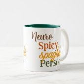 Tasse 2 Couleurs Neuro Spicy Spaghetti Personne (Devant droit)