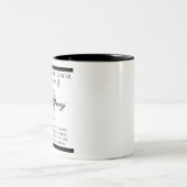 Tasse 2 Couleurs Neuroendocrine Cancer Sensibilisation Zebra Fort (Centre)