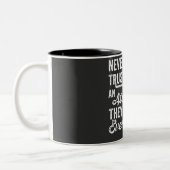 Tasse 2 Couleurs Never Trust An Atom, They Make Up Everything (Gauche)