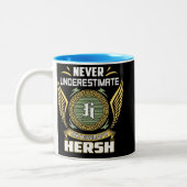 Tasse 2 Couleurs Never Underestimate The Power Of A Hersh (Gauche)