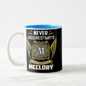 Tasse 2 Couleurs Never Underestimate The Power Of A Mcclory (Gauche)