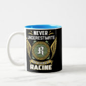 Tasse 2 Couleurs Never Underestimate The Power Of A Racine (Gauche)