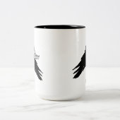 Tasse 2 Couleurs Nevermore Raven (Centre)