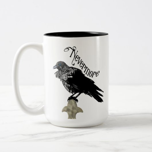 Tasse 2 Couleurs Nevermore Raven (Gauche)