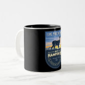 Tasse 2 Couleurs New Hampshire (Devant gauche)