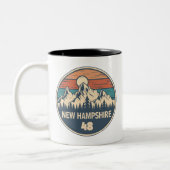 Tasse 2 Couleurs New Hampshire 48 Sunset (Gauche)
