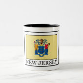 Tasse 2 Couleurs New Jersey (Centre)