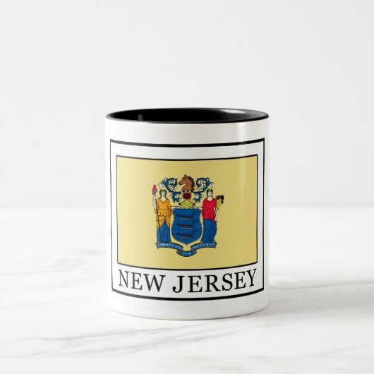 Tasse 2 Couleurs New Jersey (Centre)
