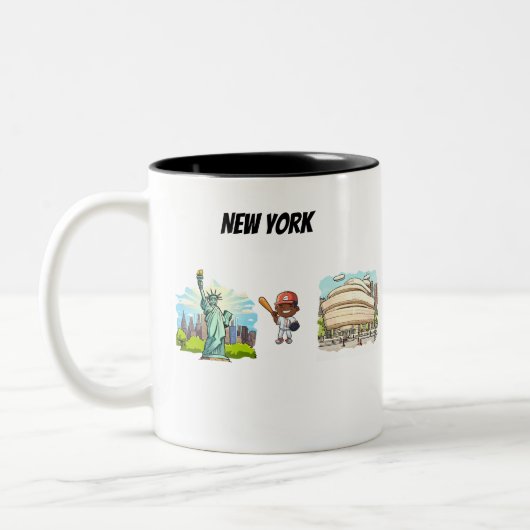 Tasse 2 Couleurs New York (Gauche)